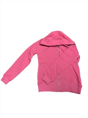 BENETTON-W21463 Benetton Sweatshirt Kadın Gül Kurusu Spor Çeket 72883-093