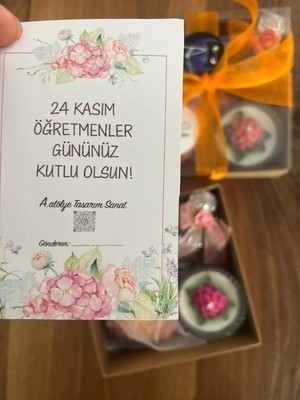 Öğretmenler Günü Hediye Set turuncu