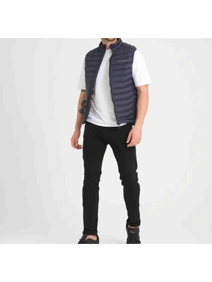 Columbia Omnı Heat Termal Lacivert Slim Fit Dar Kesim Yelek