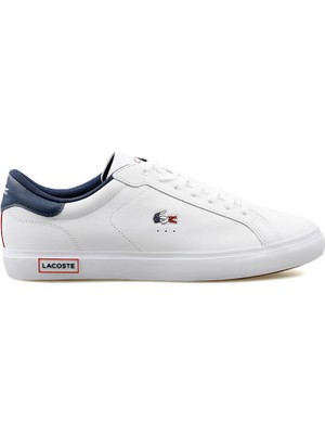 Lacoste Powercourt 8hb1 Erkek Günlük Ayakkabı 743SMA0034-407 Beyaz