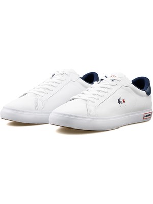 Lacoste Powercourt 8hb1 Erkek Günlük Ayakkabı 743SMA0034-407 Beyaz