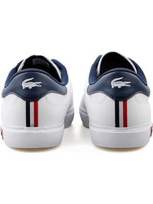 Lacoste Powercourt 8hb1 Erkek Günlük Ayakkabı 743SMA0034-407 Beyaz