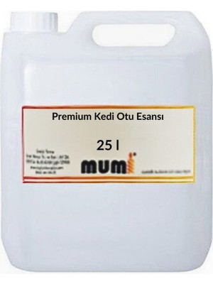 Premium Kedi Otu Valerian Mum Esansı 25 Litre