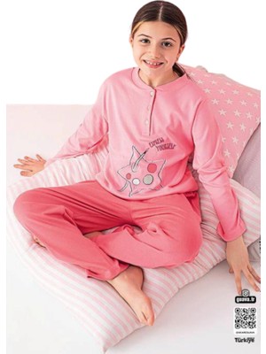 Guava Kız Garson Pijama Takımı