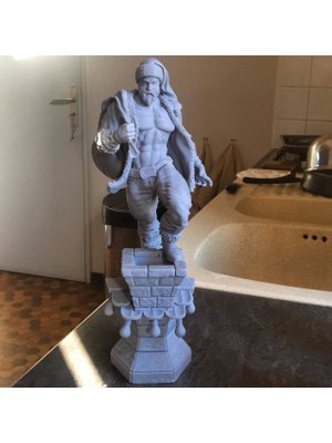Internos Design Yılbaşı Kaslı Noel Baba Figürü