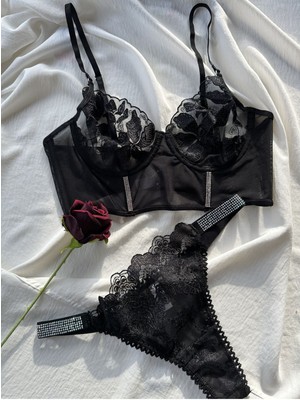 La Madame Gypsy Taşlı Bralet Takım