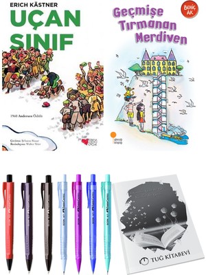 Geçmişe Tırmanan Merdiven ve Uçan Sınıf 2'li Set - Kalem