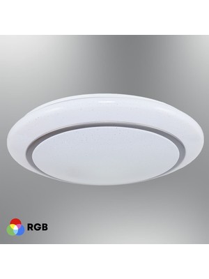 Özcan Aydınlatma 1413-2 Futura 60CM Rgb Armatür (Kumandalı) Beyaz Gövde