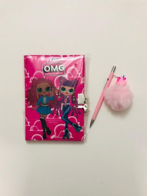 Kırtasiye Seti ( L.o.l. Surprise Omg Hatıra Defteri - Uçlu Kalem Tüylü ) - 1
