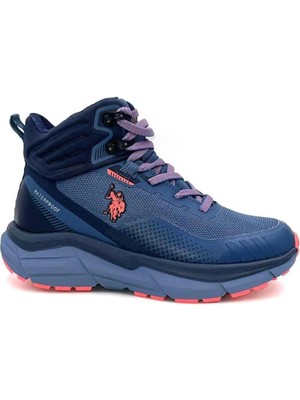 U.S. Polo Assn. Gerrard Hi Wmn 4Pr Kadın K.mavi-K.pembe Waterproof Bot