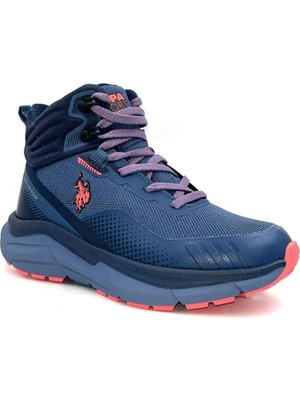 U.S. Polo Assn. Gerrard Hi Wmn 4Pr Kadın K.mavi-K.pembe Waterproof Bot