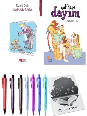 Can Yayınları Çat Kapı Dayım ve Kaplumbağa 2'li Set - Kalem