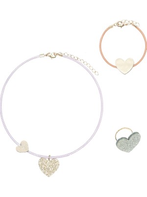 Mımı & Lula  Multi Mimi & Lula Heart Takı Seti