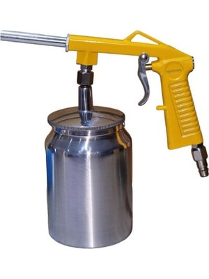 Rotor Sb-03 Metal Tanklı Kumlama Tabancası - Kompresör Ergonomik Tasarım ve Yüksek Performanslı Uç Genişliği