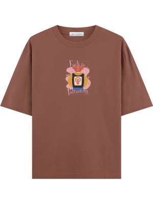 Coutliner Patriarchy Oversize T-Shirt (Ekstra! Bol Kesim)