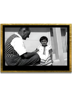 Marsilyan Yapay Zeka İle Yenilenmiş Atatürk Fotoğrafları Siyah Beyaz Cam Tablo, 3d Dekoratif Baskı 89