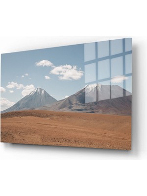 Marsilyan Doğa, Manzara 3d Dekoratif Baskı Yatay Cam Tablo 01