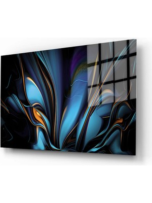 Marsilyan Doğa, Manzara 3d Dekoratif Baskı Yatay Cam Tablo 01