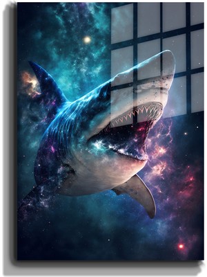 Marsilyan Eğlenceli Hayvanlar, Yapay Zeka Destekli, 3d Dekoratif Baskı Cam Tablo 327