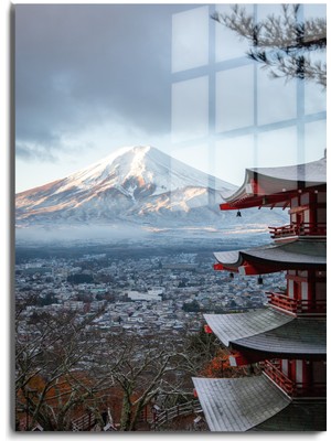 Marsilyan Doğa, Manzara 3d Dekoratif Bask  Cam Tablo 127