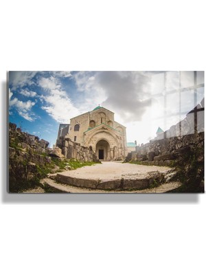 Marsilyan Şehirler Ve Manzaralar, Yapay Zeka Destekli, 3d Dekoratif Baskı Yatay Cam Tablo 41