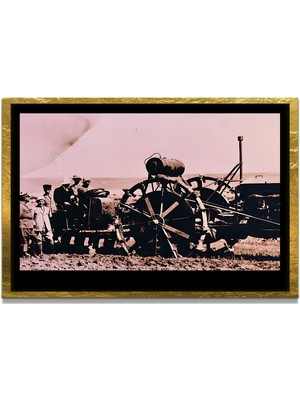 Marsilyan Yapay Zeka İle Yenilenmiş Atatürk Fotoğrafları Siyah Beyaz Cam Tablo, 3d Dekoratif Baskı 372