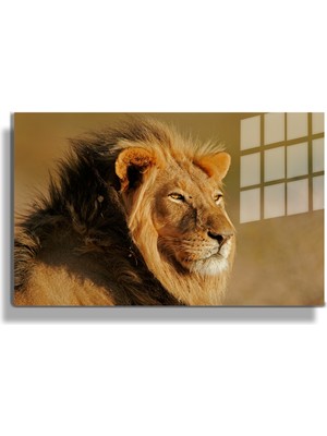 Marsilyan Eğlenceli Hayvanlar, Yapay Zeka Destekli, 3d Dekoratif Baskı Yatay Cam Tablo 655