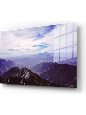 Marsilyan Dekoratif Doğa, Manzara Cam Tablolar, 3D Dekoratif Baskı 474
