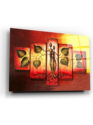 Marsilyan Hayat Ağacı Cam Tablo | Hediyelik, Dekoratif, Ofis, Mutfak