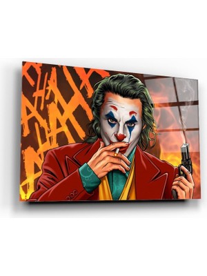 Marsilyan Joker Cam Tablo | Hediyelik, Dekoratif, Ofis, Mutfak