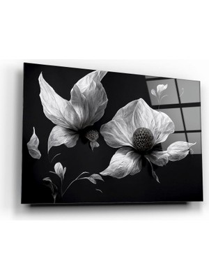 Marsilyan Çiçek Cam Tablo | Hediyelik, Dekoratif, Ofis, Mutfak