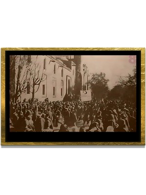 Marsilyan Yapay Zeka ile Yenilenmiş Atatürk Fotoğrafları Siyah Beyaz Cam Tablo, 3D Dekoratif Baskı 708