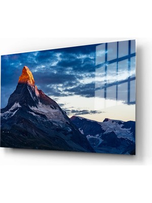 Marsilyan Dekoratif Doğa, Manzara Cam Tablolar, 3D Dekoratif Baskı 414