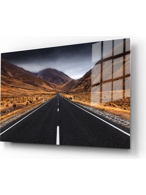 Marsilyan Dekoratif Doğa, Manzara Cam Tablolar, 3d Dekoratif Baskı 549