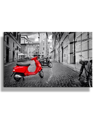 Marsilyan Şehirler Ve Manzaralar, Yapay Zeka Destekli, 3d Dekoratif Baskı Yatay Cam Tablo 15