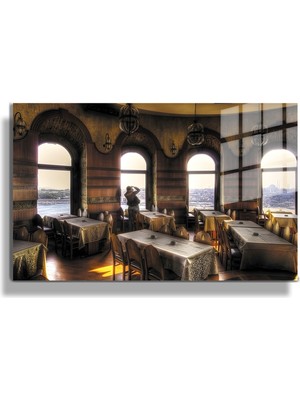 Marsilyan Şehirler Ve Manzaralar, Yapay Zeka Destekli, 3d Dekoratif Baskı Yatay Cam Tablo 420