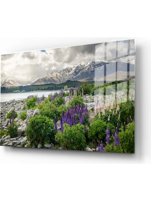 Marsilyan Dekoratif Doğa, Manzara Cam Tablolar, 3d Dekoratif Baskı 499