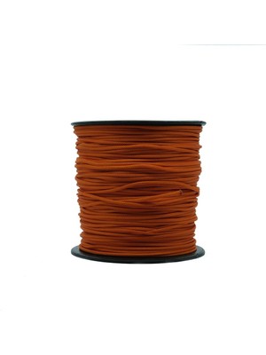 Mg Ropes Paraşüt İp, Bileklik, Tesbih ve Hobi İpi 1 mm 100 Metre Makara Turuncu