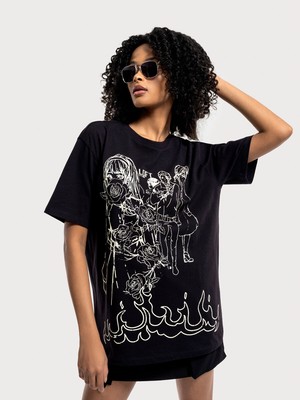 Loft Oversize Fit Kadın Tshirt K.kol