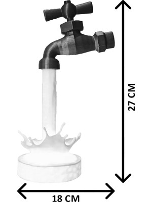 Mek Akan Musluk Tasarımlı Led Lamba