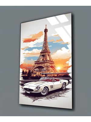 Harikabirev Kırılmaz Cam (Temperli) Beyaz Araba Tablosu