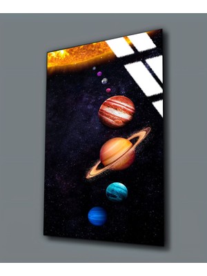 Harikabirev Kırılmaz Cam (Temperli) Gezegenler Tablosu