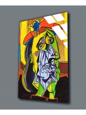 Harikabirev Kırılmaz Cam (Temperli) Weepıng Woman By Pablo Pıcasso Tablosu