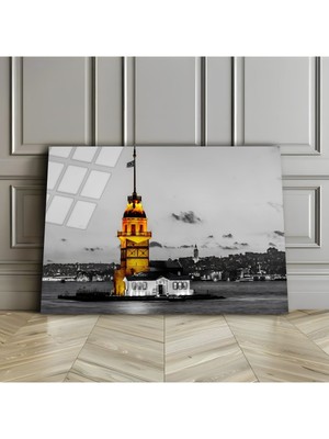 Harikabirev Kırılmaz Cam (Temperli) Istanbul Kız Kulesi  Ablosu 01