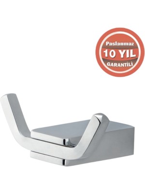 Çelik Banyo Paslanmaz Pirinç Titanik 2'li Bornozluk