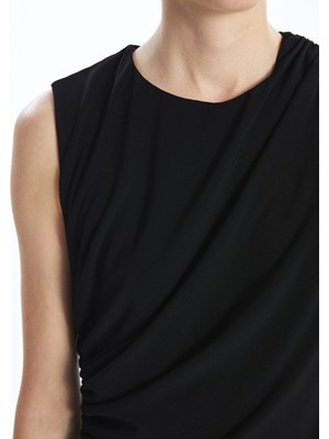 Bisiklet Yaka Kadın Bodycon Elbise