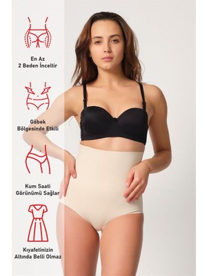 Byr Byricgy Ten  2708 Lazer Yüksek Bel Kesim Slip Korse Byrnew