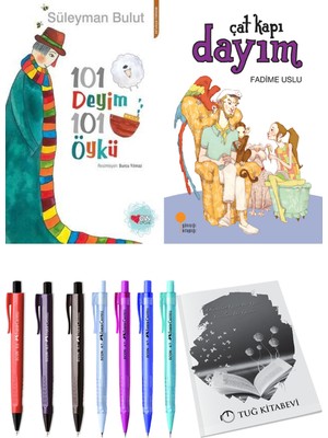 Çat Kapı Dayım ve 101 Deyim 101 Öykü Süleyman Bulut 2'li Set - Kalem