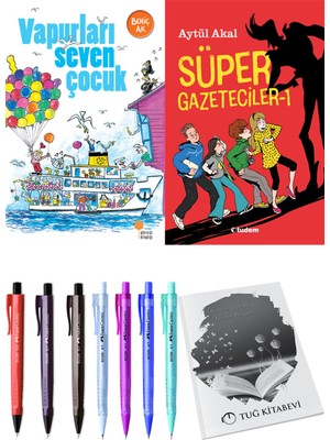 Süper Gazeteciler 1 ve Vapurları Seven Çocuk 2li Set