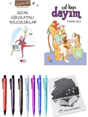 Çat Kapı Dayım ve Sıcak Çikolatalı Yolculuklar 2li Set + Hediyeli